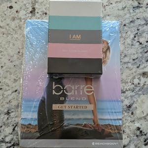 Beachbody Barre Blend and I AM cards new sealed